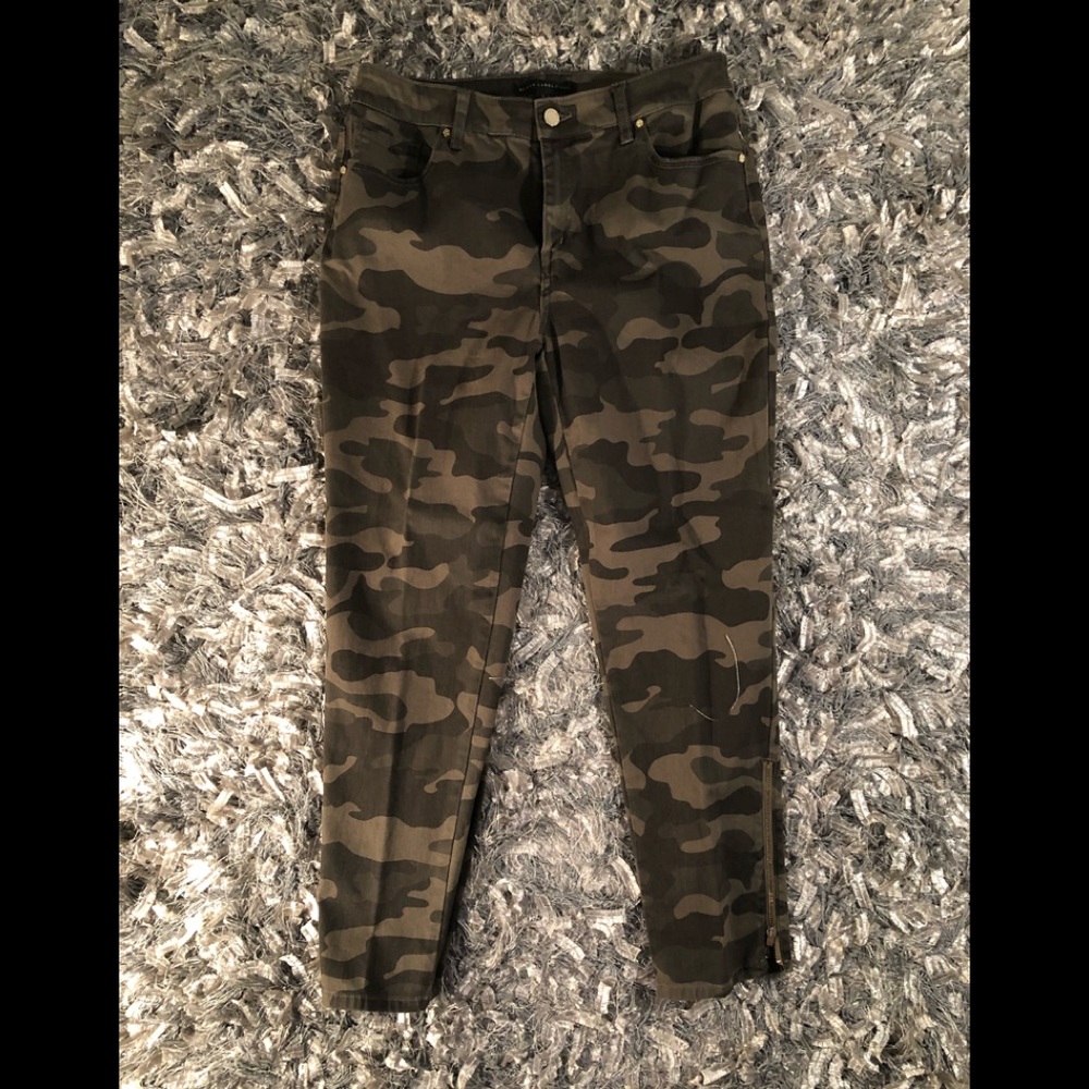 Chico’s Black Label Camo Ankle Jeans